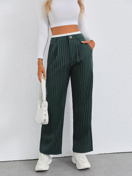 Calypso Casual Pant Green Women's Clothing