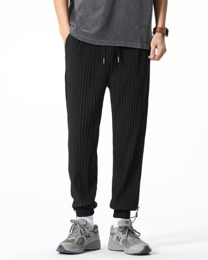 Grove Cotton Trousers Black Men's Clothing