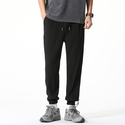 Grove Cotton Trousers Black Men's Clothing