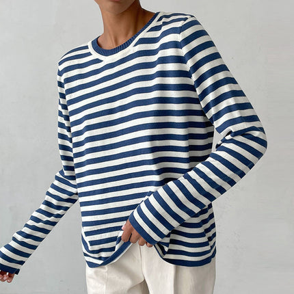 Evie | Striped shirt Blue