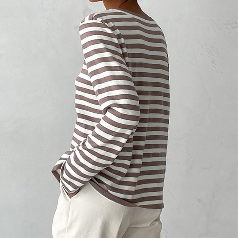 Evie | Striped shirt
