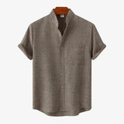 Marcelo Linen Shirt Coffee Shirts