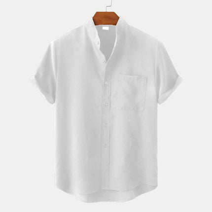 Marcelo Linen Shirt White Shirts