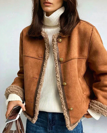 Women's Luxe Shearling Jacket Jacket