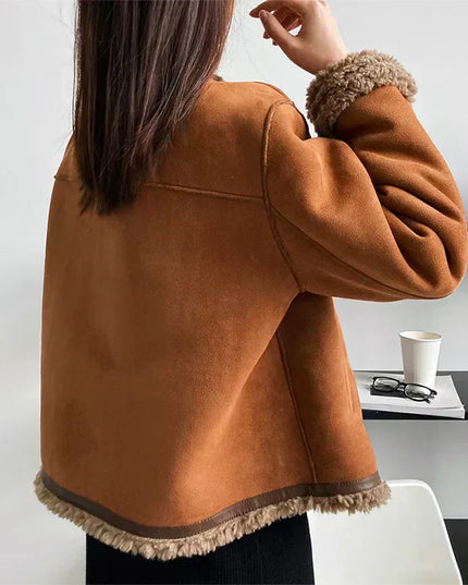 Women's Luxe Shearling Jacket Jacket