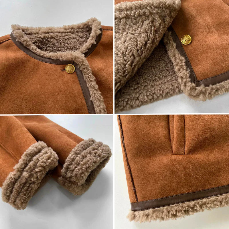Women's Luxe Shearling Jacket Jacket