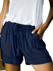 Maya Relaxed Drawstring Shorts