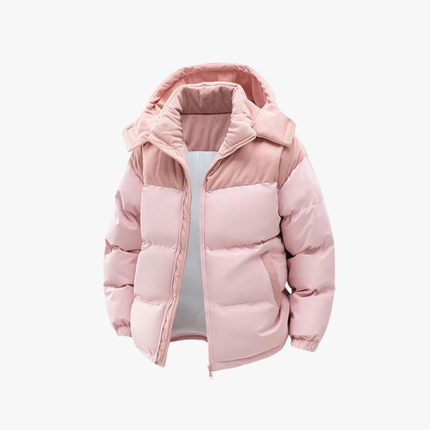 Men's Lightweight Casual Puffer Jacket Pink Puffer Jacket
