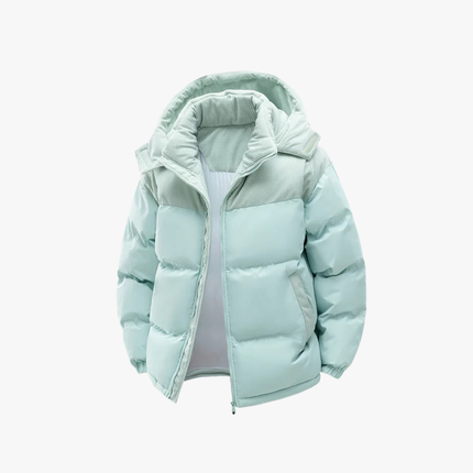 Men's Lightweight Casual Puffer Jacket Light blue Puffer Jacket