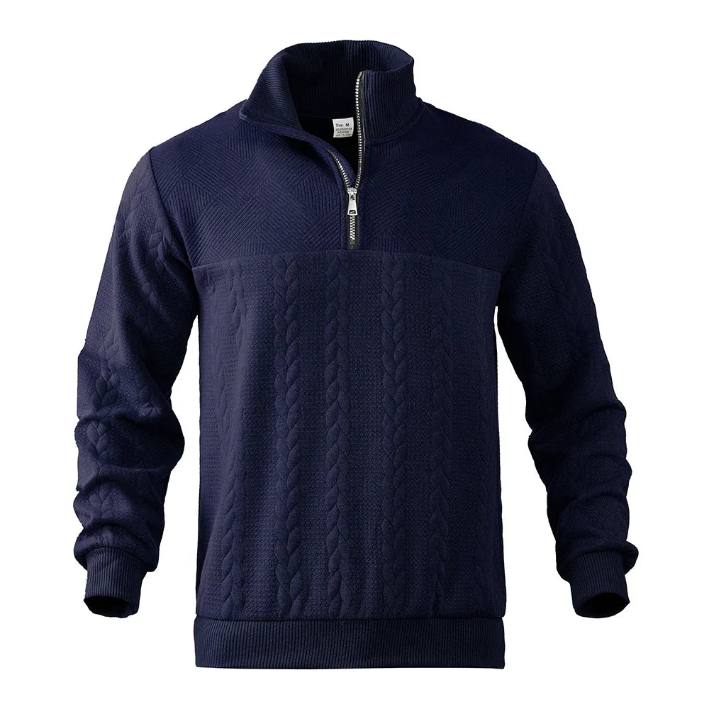 Premium Quarter-Zip Pullover Sweatshirt Sweatshirt