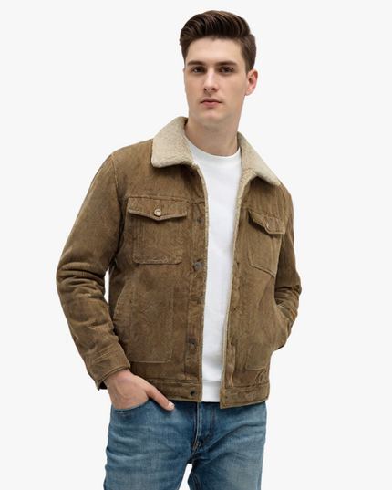 Men's Warm Cotton Windbreaker Jacket Windbreaker