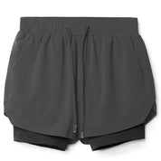 AgilityPro Fitness Shorts Grey