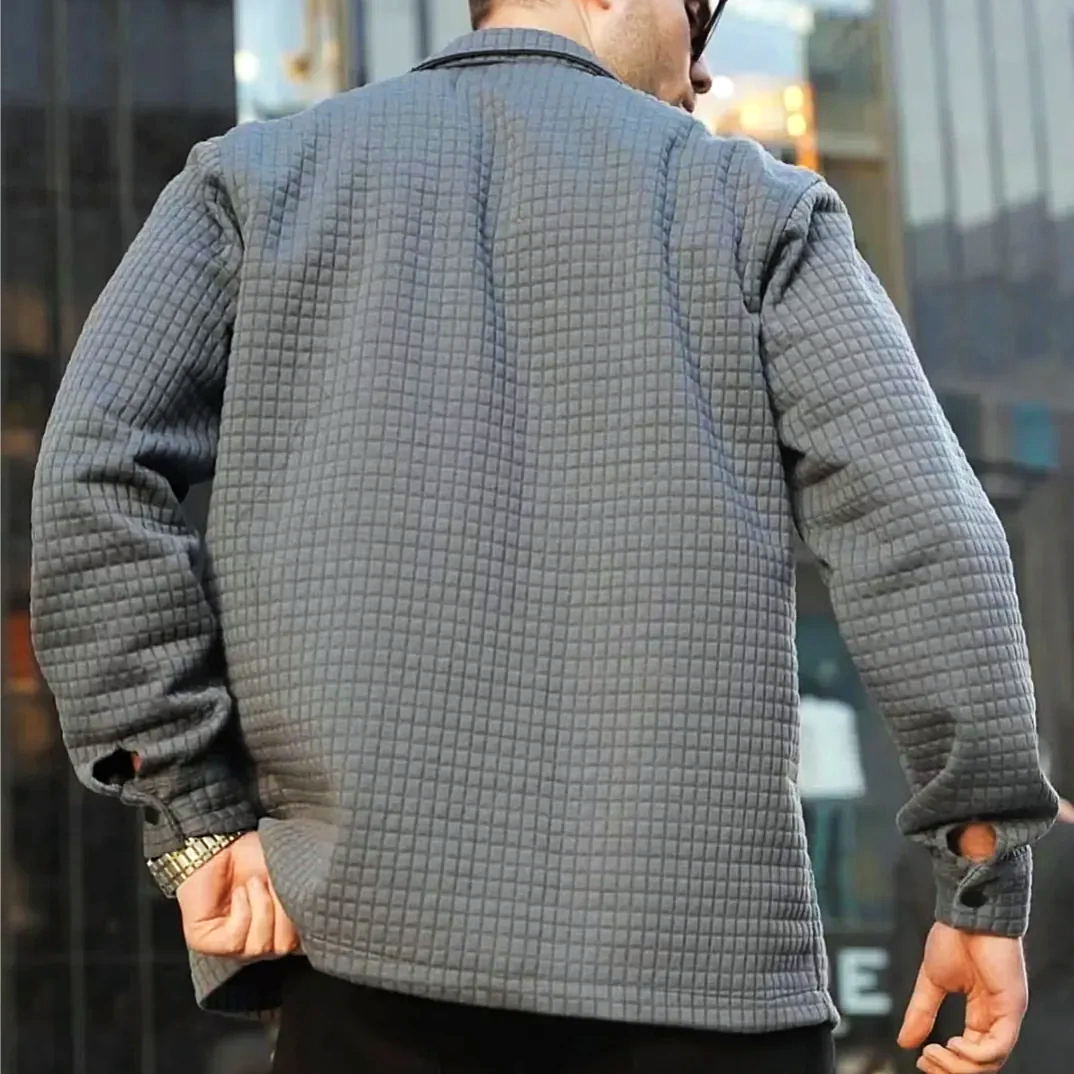 Men's Lapel Long Sleeve Comfort Jacket Jackets