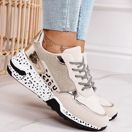 Milou - Orthopedic Sneakers for Women Gold Orthopedic shoes