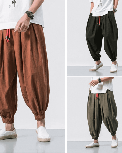 Kairo Easy Fit Tapered Pants Men Pants