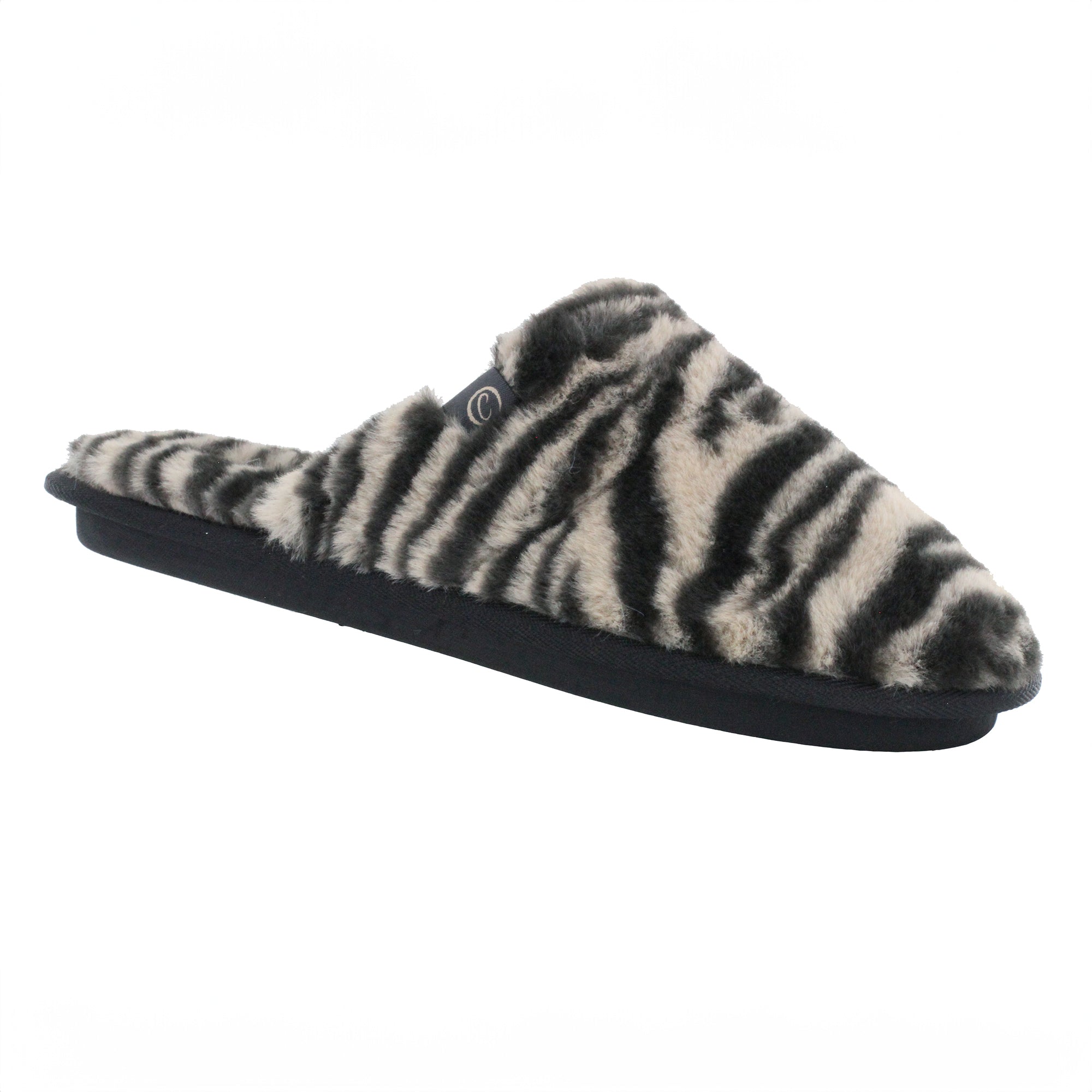 Women's Cozy Minou Mule Slippers - Indoor Outdoor Tiger Slippers