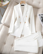 Blazer Set white
