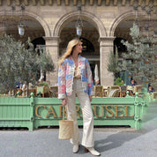 Jill | Flowery Jacket Pastel Jacket