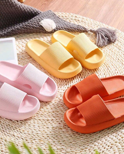 Plush Paradise Slides Shoes
