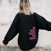Lucy - Oversized Bliss Hoodie Black Hoodie