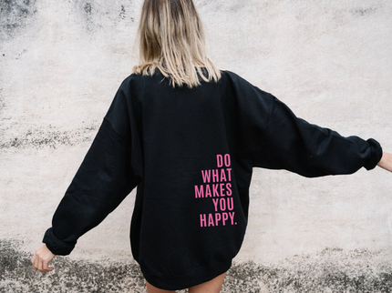 Bobbi | Statement Hoodie Black