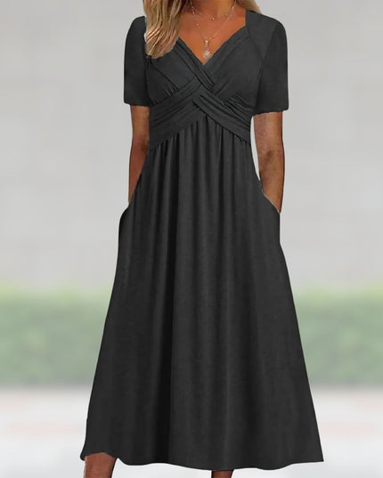 Renée | Elegant Summer Maxi Black Dresses