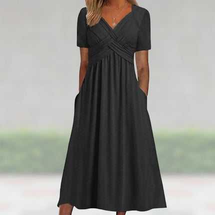 Renée | Elegant Summer Maxi Black Dresses
