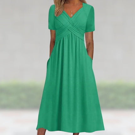 Renée | Elegant Summer Maxi Green Dresses