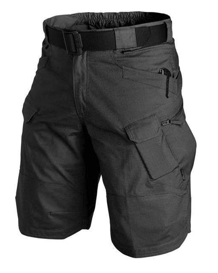 Mave | Versatile Cargo Shorts Black Pants