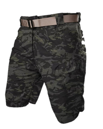 Mave | Versatile Cargo Shorts Army Green Dark Pants