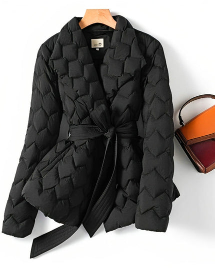 Ariane | Puffer Jacket Pearl black Coat