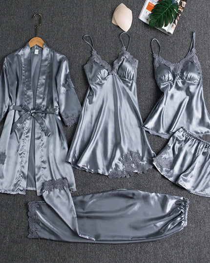 Kiera | Luxurious Pyjama Set Light Blue