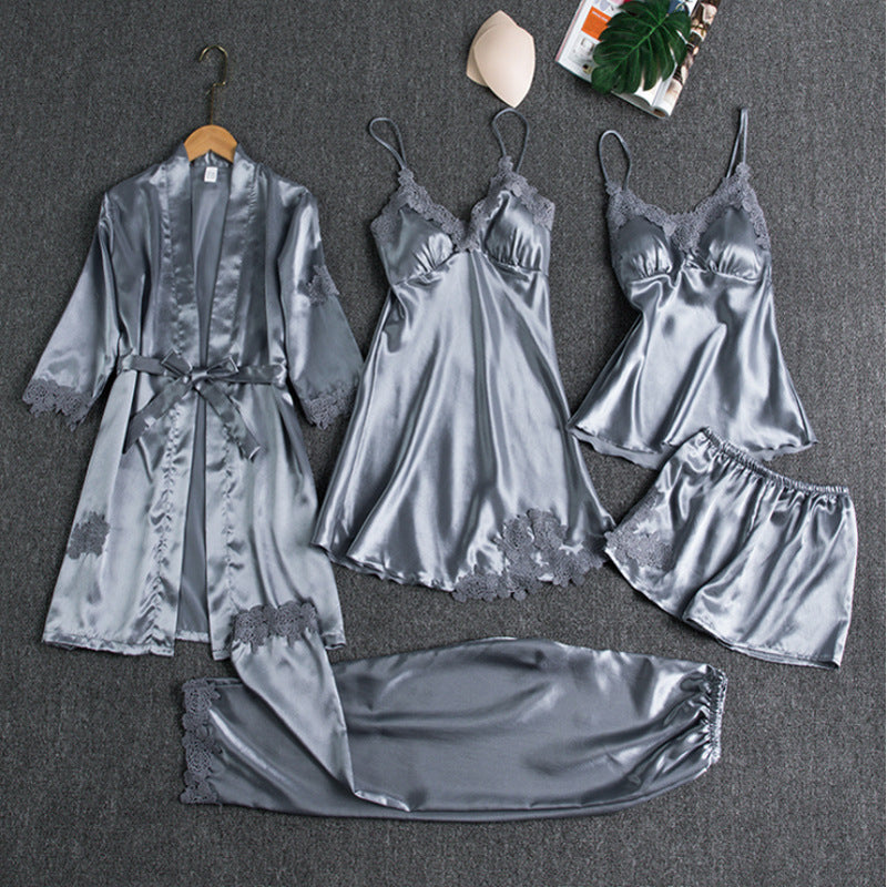 Kiera | Luxurious Pyjama Set Light Blue