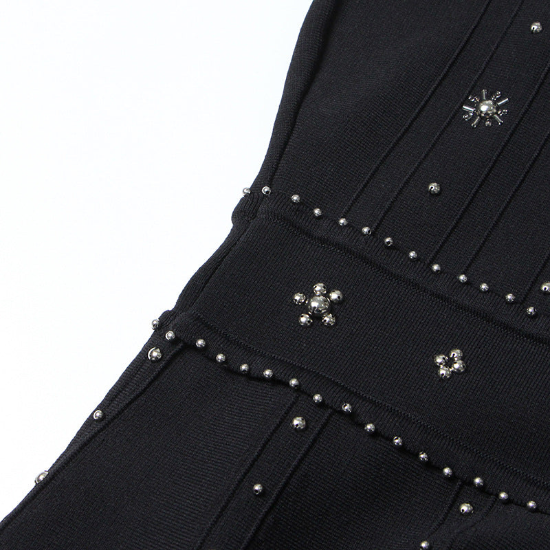 Nova™ | Curve Enhancing Beaded Elastic Dress Dresses