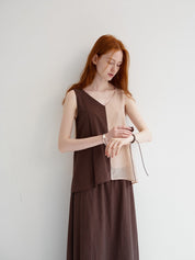 Blythe™ | Contrasting Vest Style Suit Two piece set