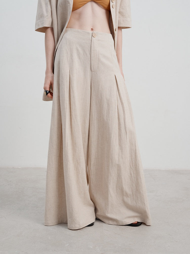 Adele Loose and Casual Long Pants for Effortless Summer Style