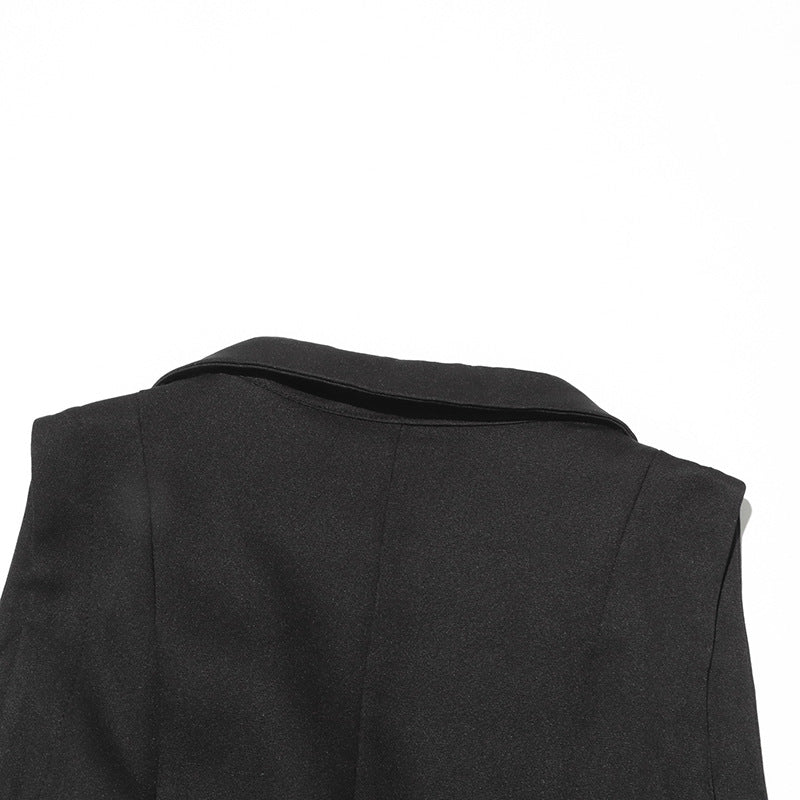 Paisley™ | V-Neck Suit Mesh Curve-Enhancing Splicing Dress Dresses