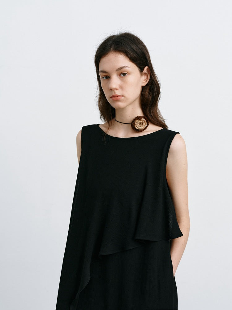 Cassia™ | Temperament Sleeveless Long Dress Dresses