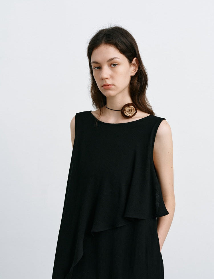 Cassia™ | Temperament Sleeveless Long Dress Dresses
