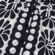 Tatiana™ | Printed Lace-up Waist-Cinching Dress Dress