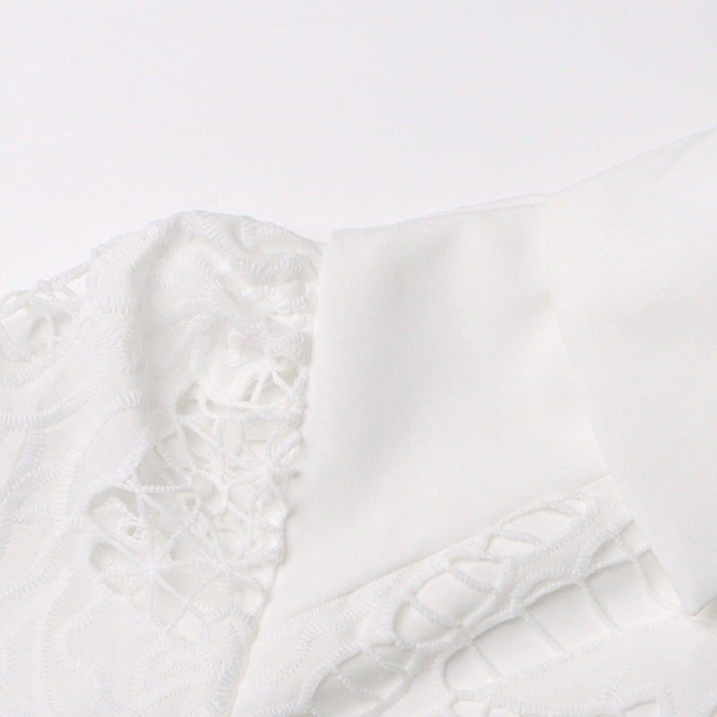 Nerissa™ | Embroidered Lace Midi Dress Dresses
