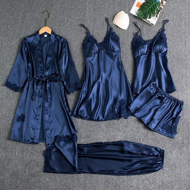 Kiera | Luxurious Pyjama Set Blue