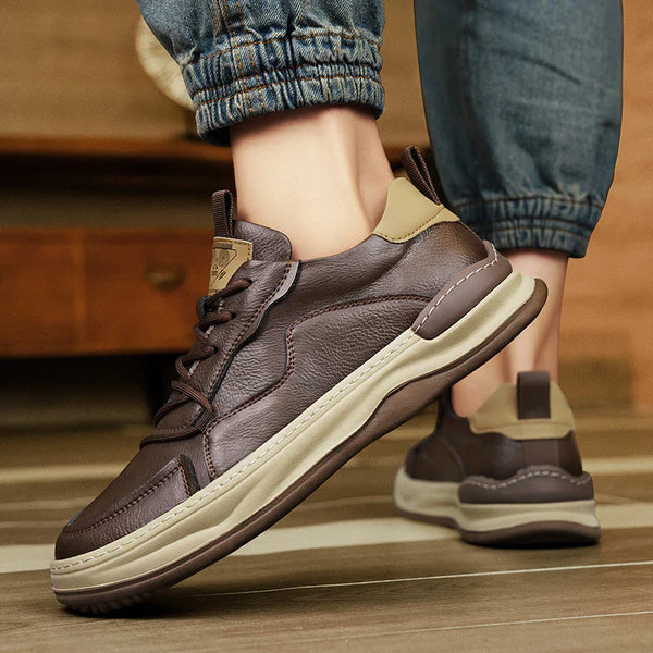 Henry™ - Comfortable Orthopedic Shoes Brown