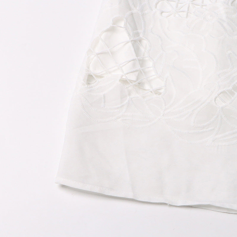 Nerissa™ | Embroidered Lace Midi Dress Dresses