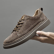 Navarro Leather Shoes Brown Men Shoes