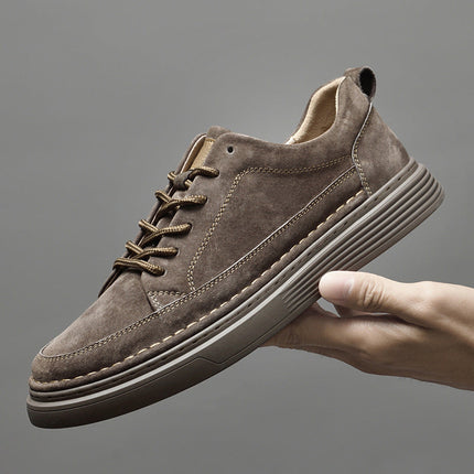Navarro Leather Shoes Brown Men Shoes
