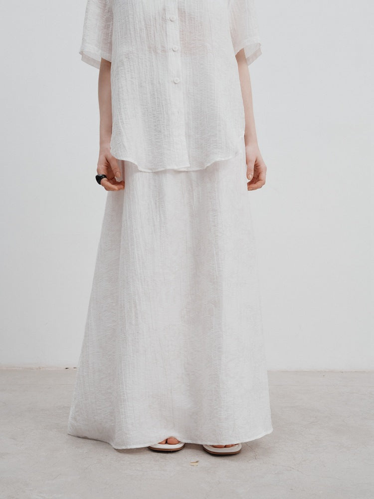 Giana™ | Romantic Drape Long Skirt Dresses