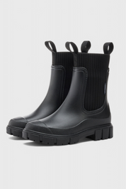 Maelie Waterproof Chelsea Boots Black Boots