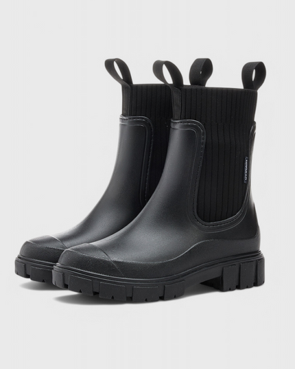 Maelie Waterproof Chelsea Boots Black Boots