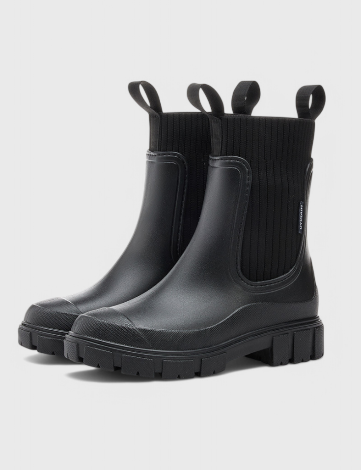 Maelie Waterproof Chelsea Boots Black Boots